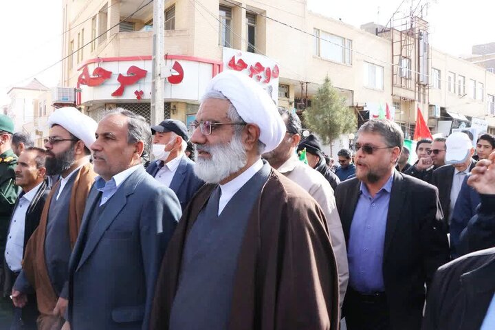 تصاویر/ مراسم راهپیمایی یوم‌الله ۲۲ بهمن رفسنجان