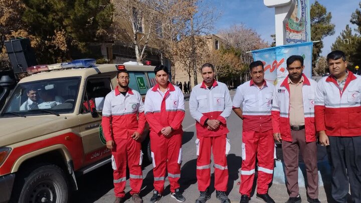 تصاویر/ مراسم راهپیمایی یوم‌الله ۲۲ بهمن در شهر کوهبنان