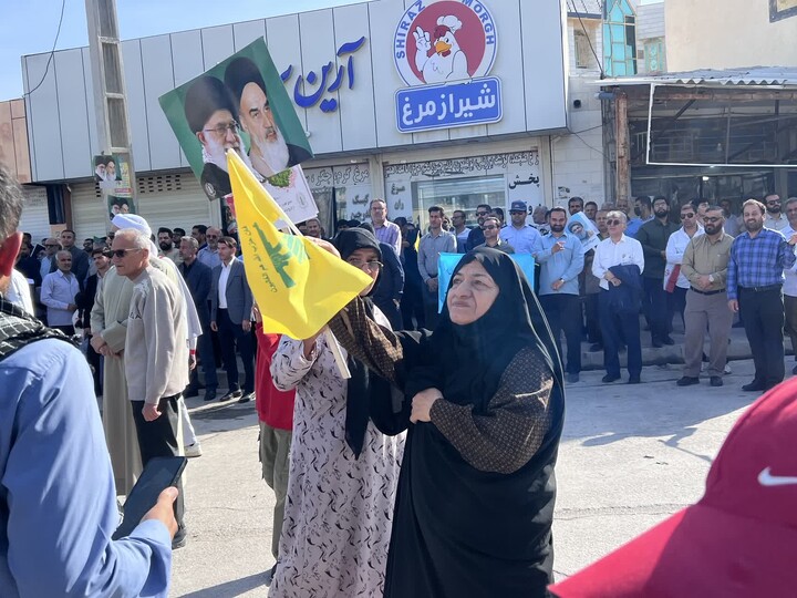 تصاویر/ راهپیمایی ۲۲ بهمن در کنگان