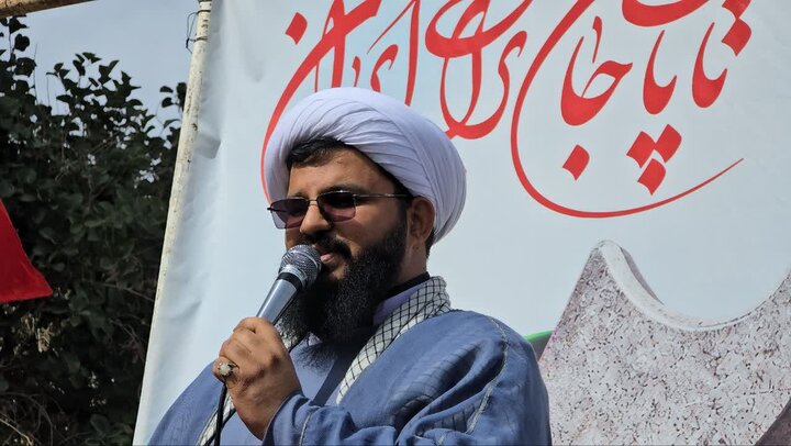 تصاویر/ مراسم راهپیمایی یوم‌الله ۲۲ بهمن در شهر ریگان