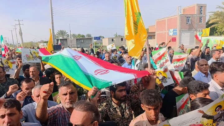 تصاویر/ مراسم راهپیمایی یوم‌الله ۲۲ بهمن در شهر نودژ