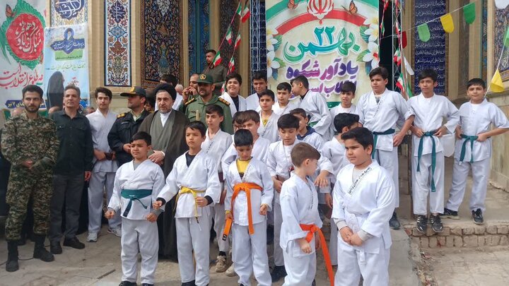 تصاویر/ یوم الله راهپیمایی 22 بهمن در نوش آباد