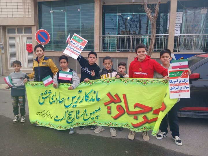 تصاویر/ یوم الله راهپیمایی 22 بهمن در نوش آباد