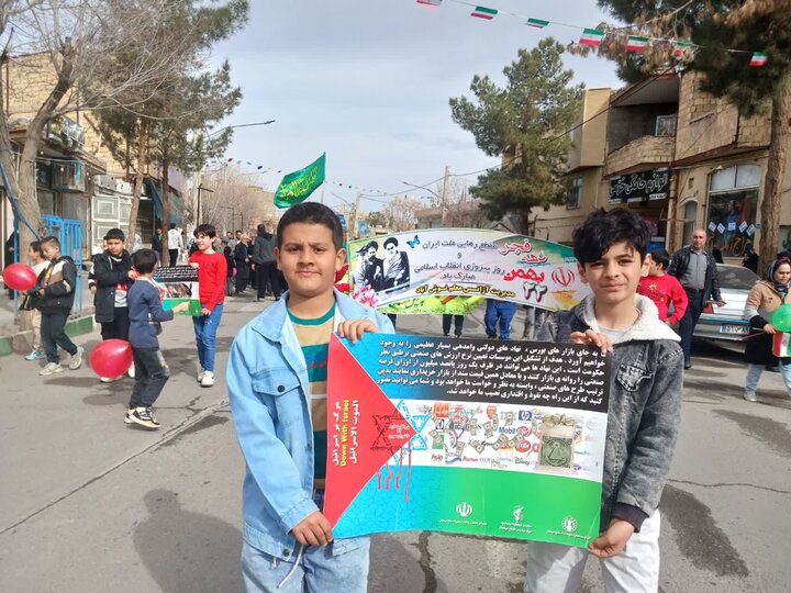 تصاویر/ یوم الله راهپیمایی 22 بهمن در نوش آباد