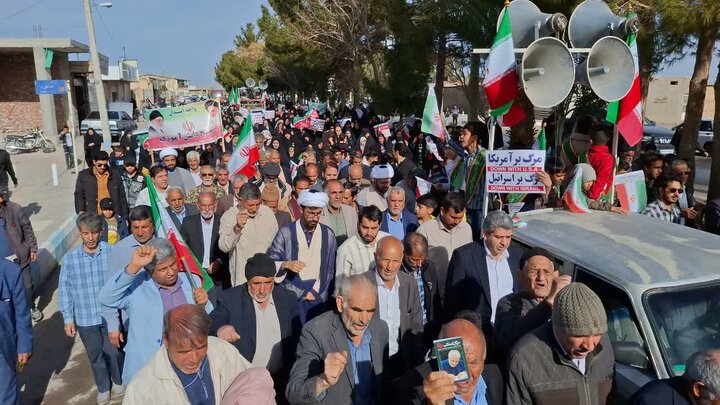 تصاویر/ مراسم راهپیمایی یوم‌الله ۲۲ بهمن شهر کشکوئیه