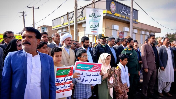تصاویر/ مراسم راهپیمایی یوم‌الله ۲۲ بهمن در شهر فهرج