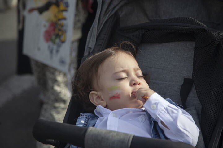 تصاویر/ نسل آینده بوشهر در قاب راهپیمایی ۲۲ بهمن