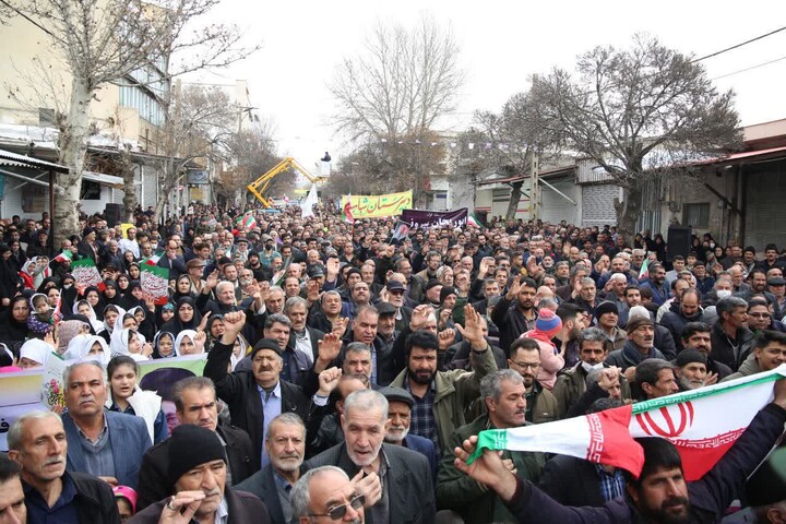 تصاویر / لبیک مردم اسدآباد به ندای رهبر معظم انقلاب