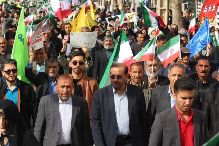 گزارش تصویری/ شکوه حضور عشایر و مردم یاسوج در یوم‌الله ۲۲ بهمن