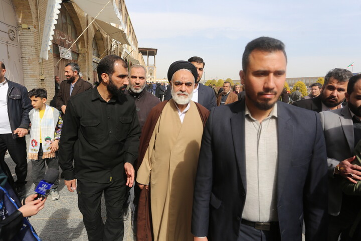 تصاویر / راهپیمایی یوم‌الله ۲۲ بهمن در اصفهان