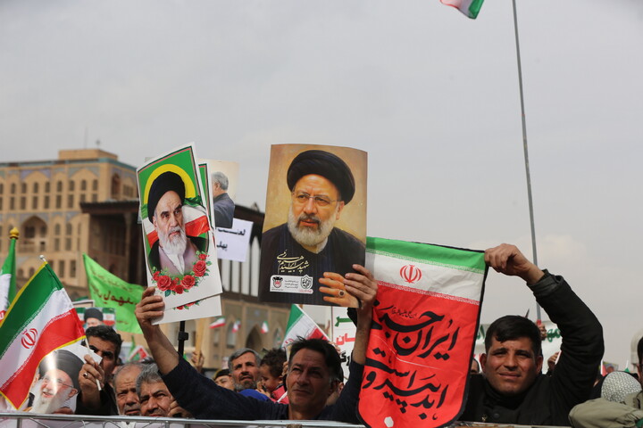 تصاویر / راهپیمایی یوم‌الله ۲۲ بهمن در اصفهان