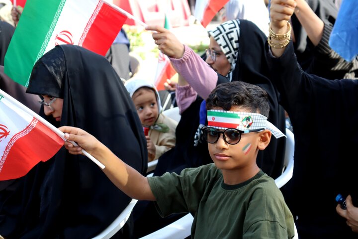 تصاویر/ راهپیمایی ۲۲ بهمن در بندر دیّر