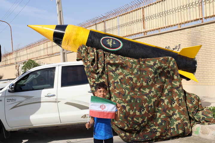 تصاویر/ راهپیمایی ۲۲ بهمن در بندر دیّر