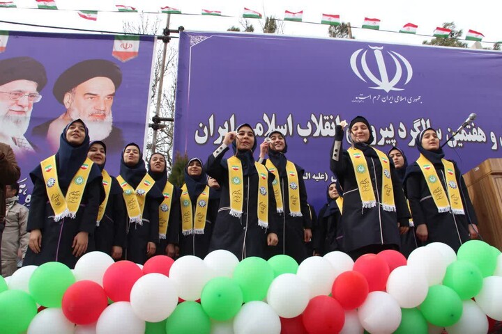جشن باشکوه چهل‌وهفتمین سالگرد پیروزی انقلاب اسلامی در ملایر