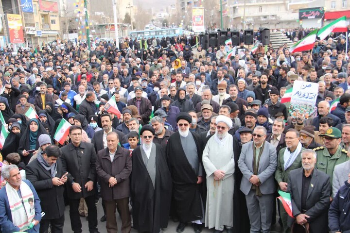 جشن باشکوه چهل‌وهفتمین سالگرد پیروزی انقلاب اسلامی در ملایر
