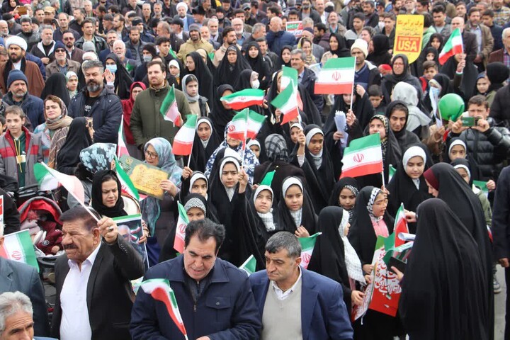 جشن باشکوه چهل‌وهفتمین سالگرد پیروزی انقلاب اسلامی در ملایر