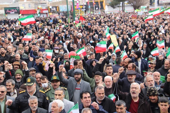 جشن باشکوه چهل‌وهفتمین سالگرد پیروزی انقلاب اسلامی در ملایر
