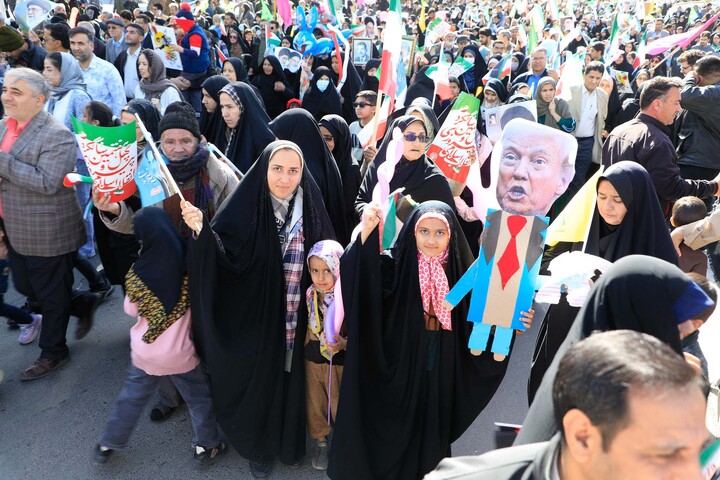 تصاویر| حماسه راهپیمایی 22 بهمن در بیرجند/1