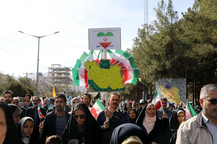 تصاویر| حماسه راهپیمایی 22 بهمن در بیرجند/1