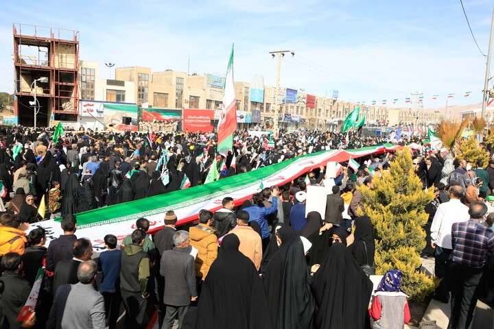 تصاویر| حماسه راهپیمایی 22 بهمن در بیرجند/1