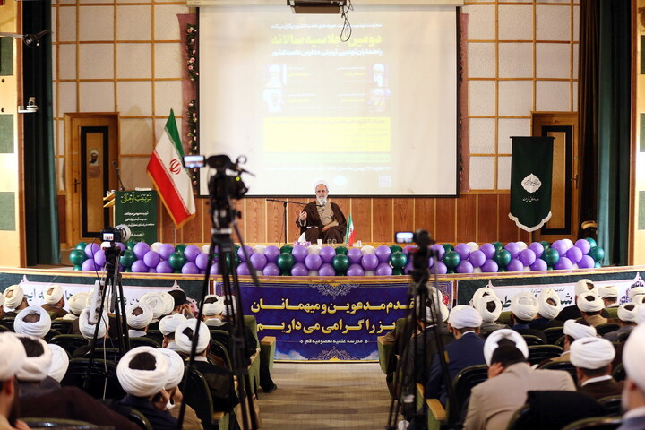 تصاویر/ افتتاحیه دومین اجلاسیه سالانه راهنمایان تهذیبی تربیتی مدارس علمیه کشور