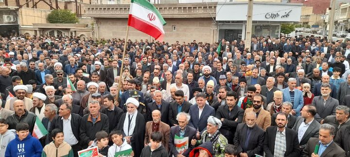 تصاویر/ راهپیمایی مردم دره شهر در بیست و دوم بهمن ۱۴۰۴