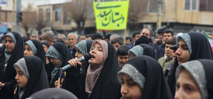 تصاویر/ حضور پرشور مردم شهرستان شوط در راهپیمایی ۲۲ بهمن