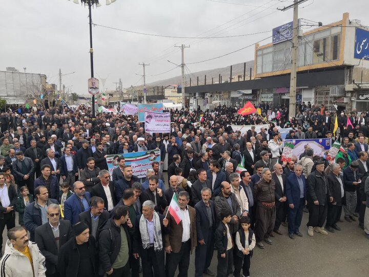 تصاویر/ راهپیمایی باشکوه چهل و ششمین سال پیروزی شکوهمند انقلاب اسلامی در چرداول
