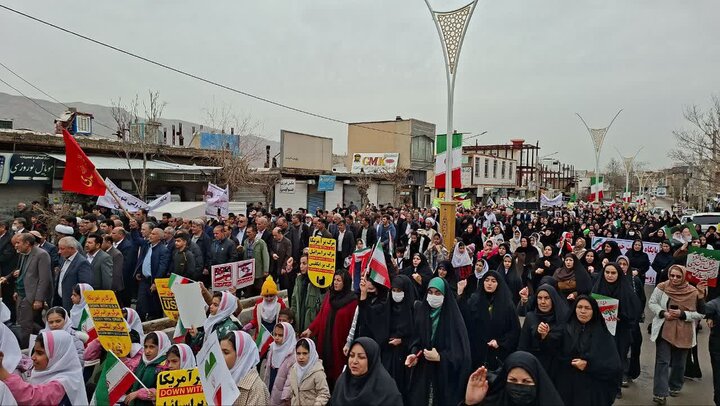 تصاویر/ راهپیمایی باشکوه چهل و ششمین سال پیروزی شکوهمند انقلاب اسلامی در چرداول
