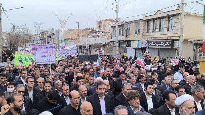 تصاویر/ راهپیمایی باشکوه چهل و ششمین سال پیروزی شکوهمند انقلاب اسلامی در چرداول