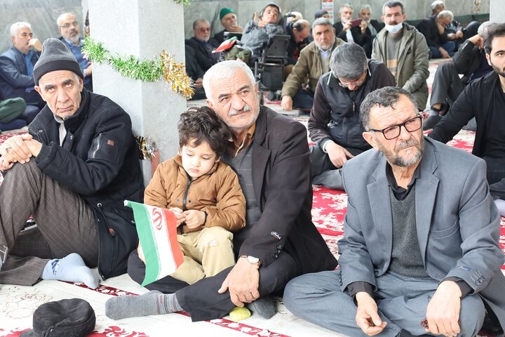 راهپیمایی 22 بهمن کیاسر