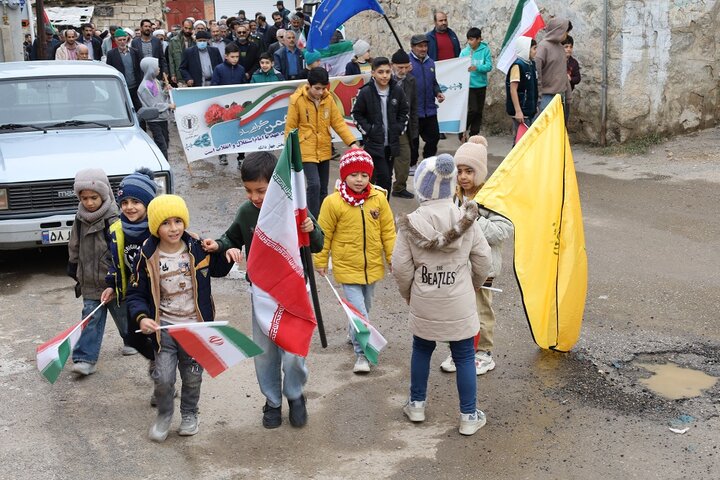 راهپیمایی 22 بهمن کیاسر