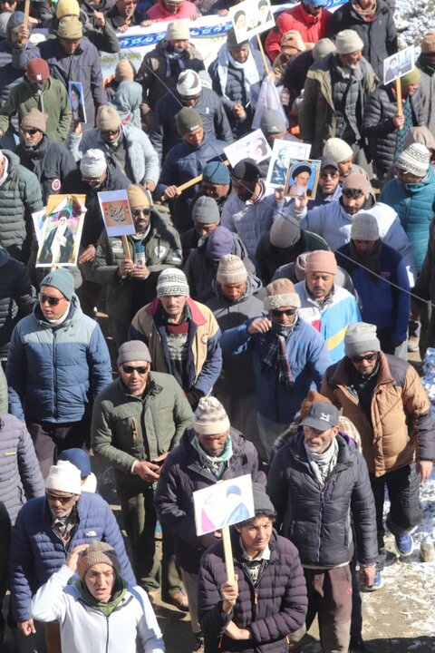 کارگل لداخ میں انقلابِ اسلامی کی 47ویں سالگرہ جوش و خروش سے منائی گئی