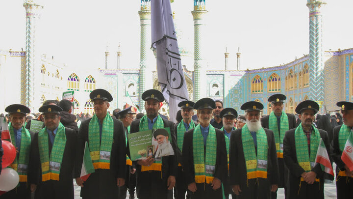 تصاویر/شکوه و عظمت راهپیمایی چهل و هفتمین سالروز پیروزی انقلاب اسلامی در آران وبیدگل