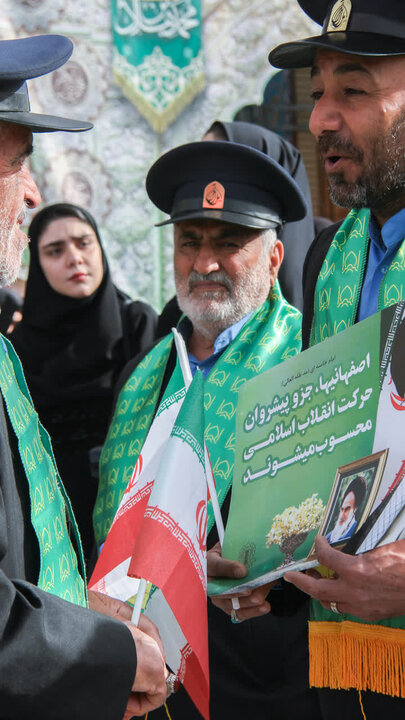 تصاویر/شکوه و عظمت راهپیمایی چهل و هفتمین سالروز پیروزی انقلاب اسلامی در آران وبیدگل