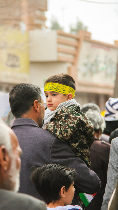 تصاویر/شکوه و عظمت راهپیمایی چهل و هفتمین سالروز پیروزی انقلاب اسلامی در آران وبیدگل