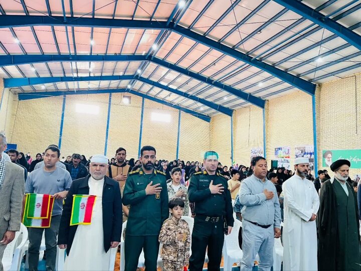 تصاویر/ جشن ۴۷ سالگی انقلاب در روستای بساتین