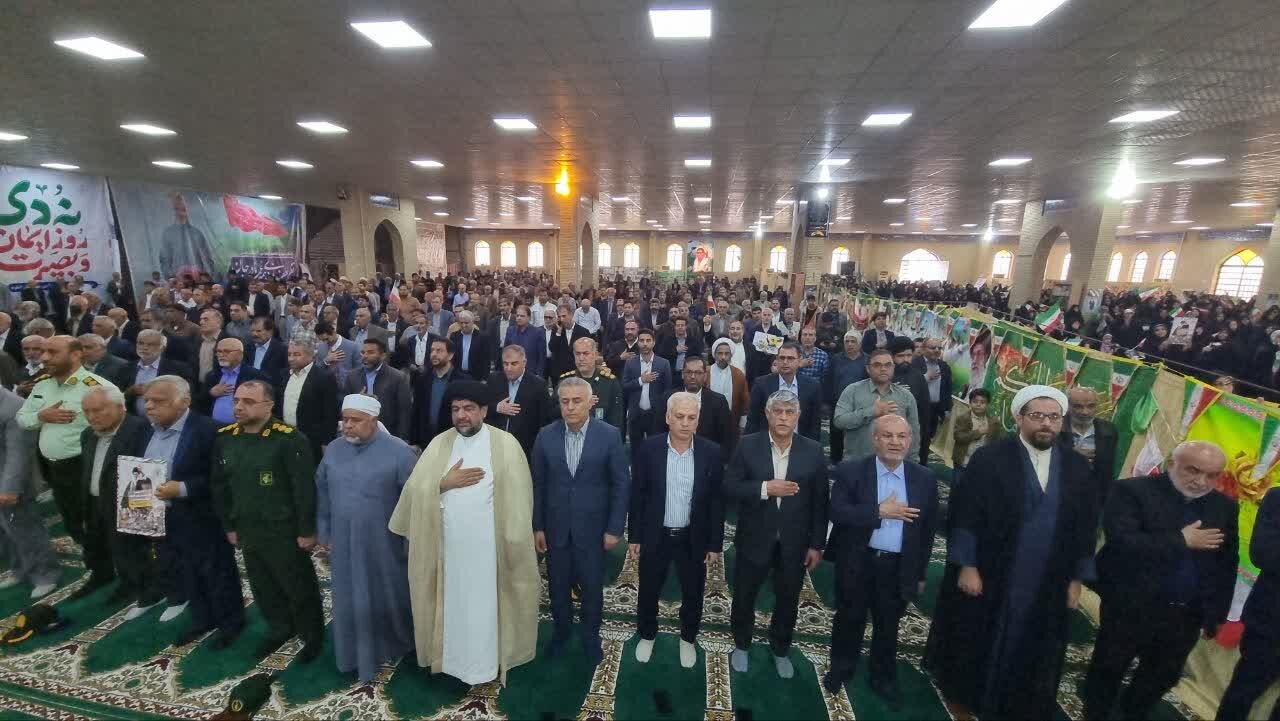 فیلم| راهپیمایی ۲۲ بهمن در گناوه