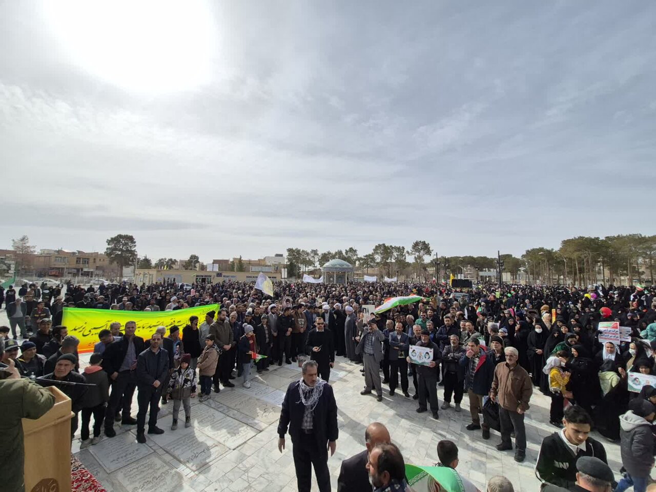 راهپیمایی ۲۲ بهمن شهرستان نائین