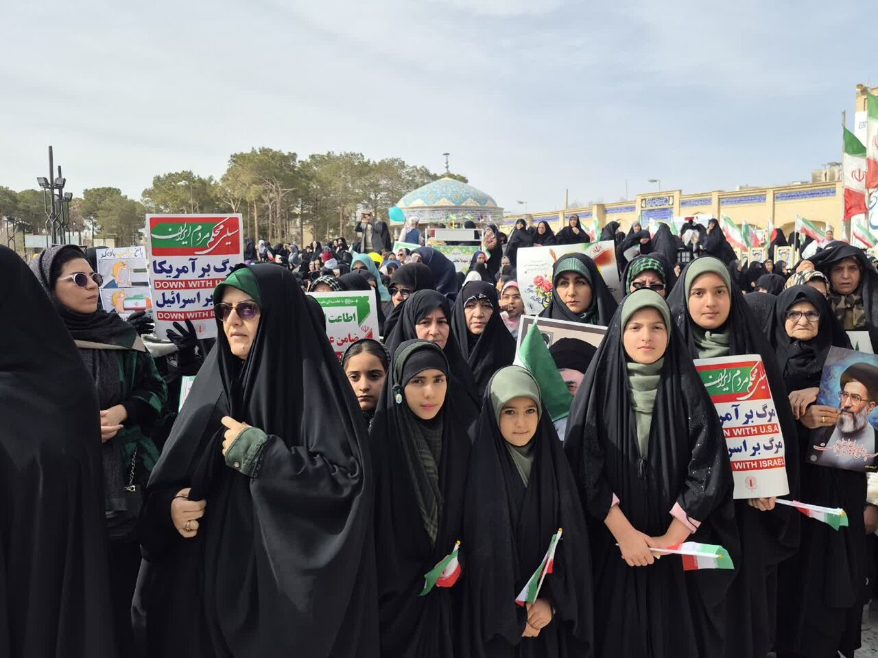 راهپیمایی ۲۲ بهمن شهرستان نائین