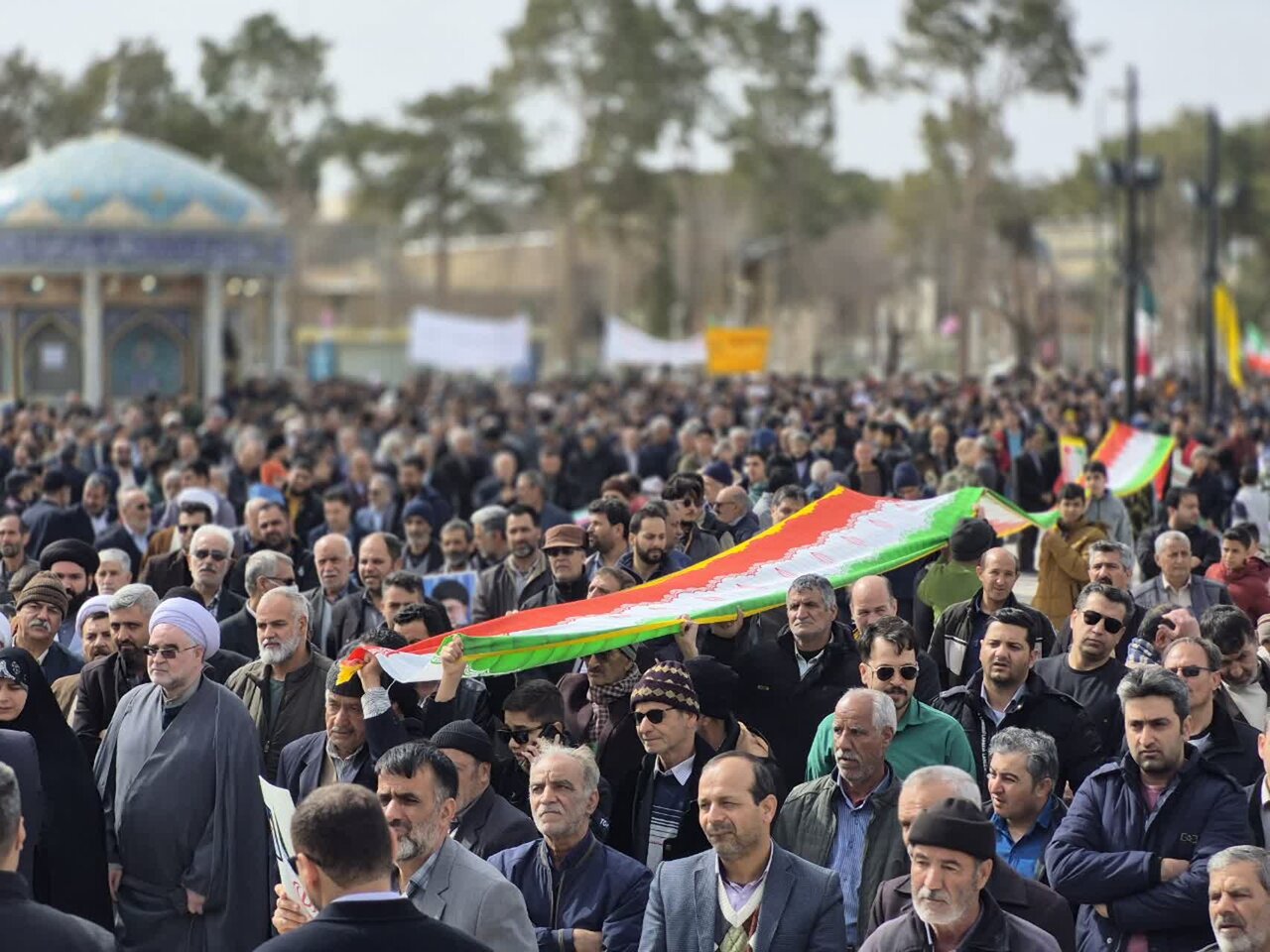 راهپیمایی ۲۲ بهمن شهرستان نائین