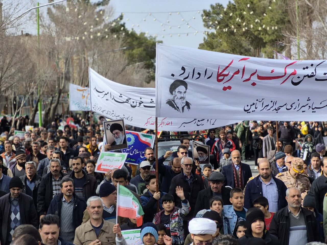 راهپیمایی ۲۲ بهمن شهرستان نائین