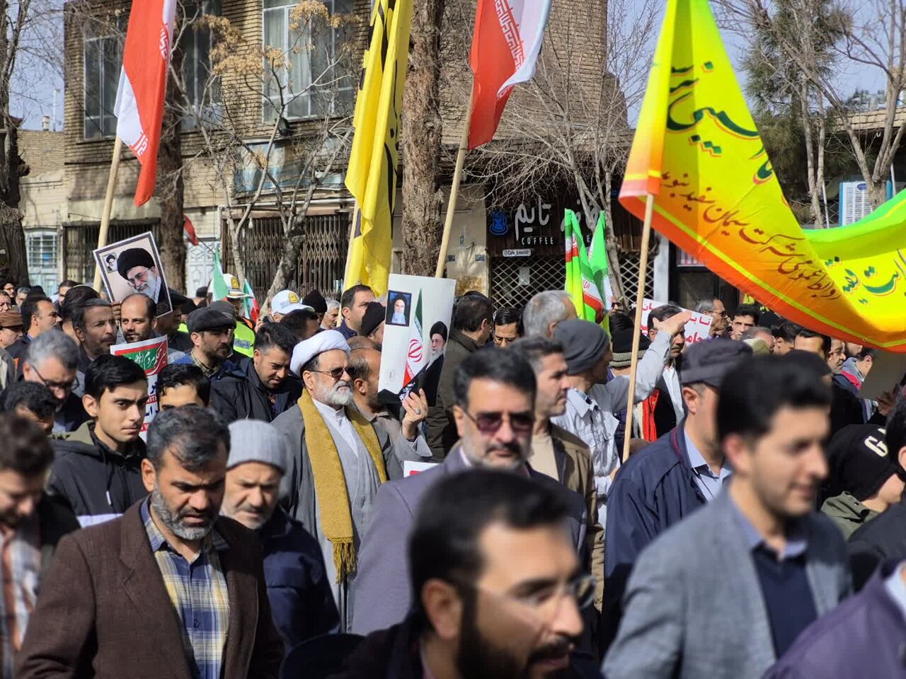 راهپیمایی ۲۲ بهمن شهرستان نائین