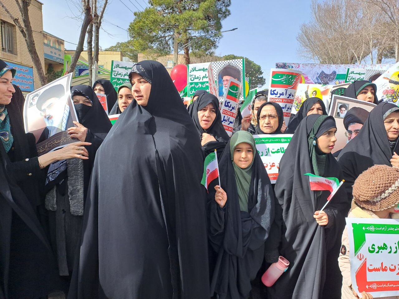 راهپیمایی ۲۲ بهمن شهرستان نایین