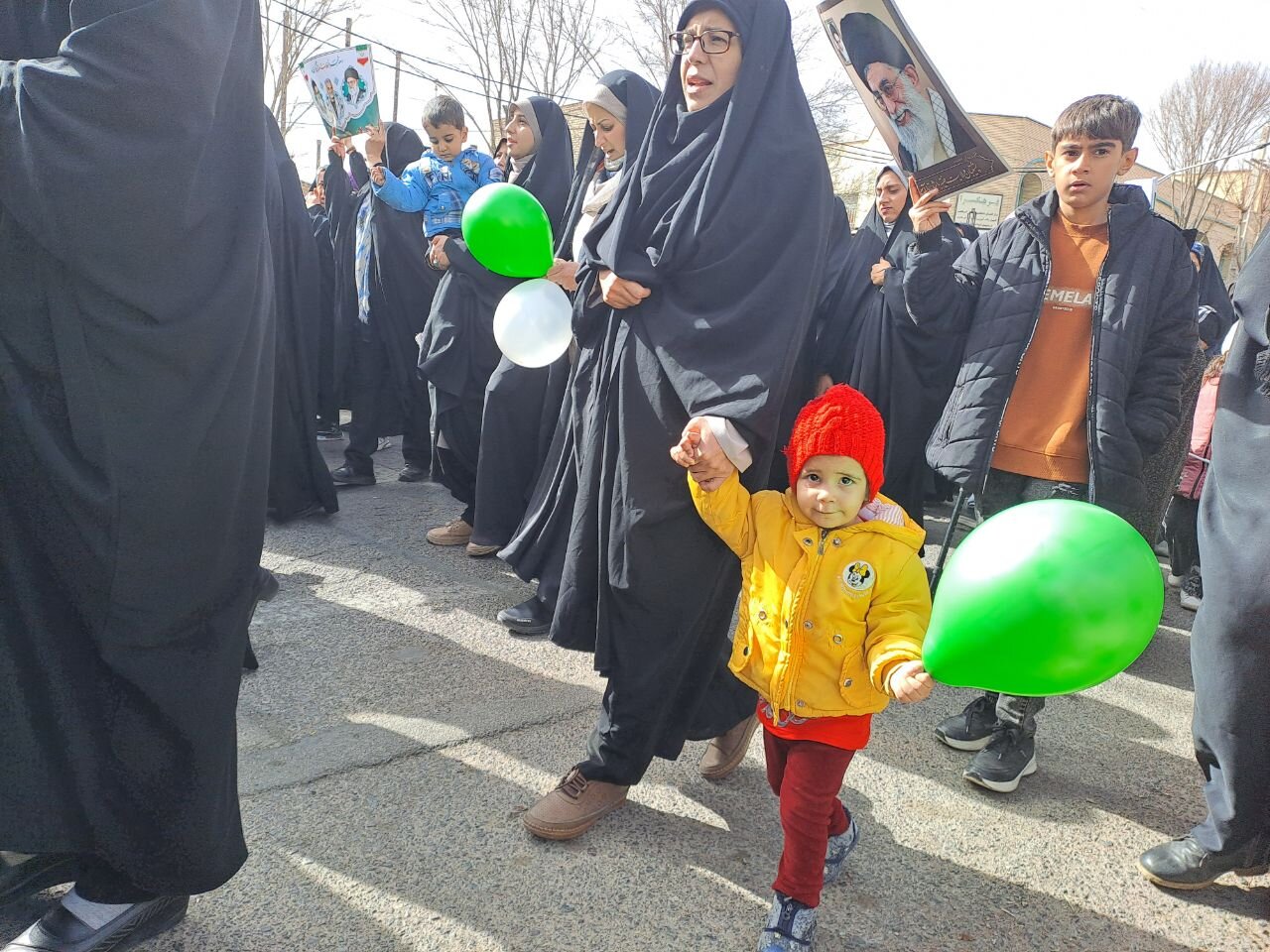 راهپیمایی ۲۲ بهمن شهرستان نایین