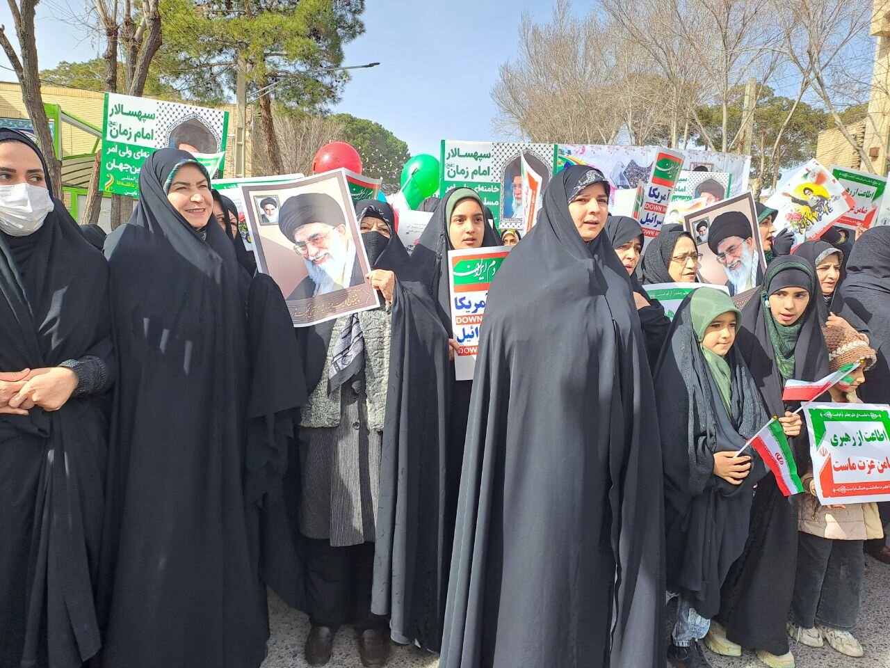 راهپیمایی ۲۲ بهمن شهرستان نایین