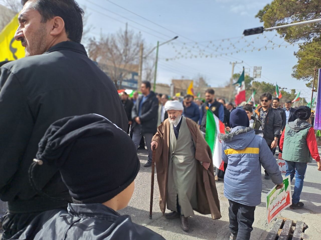 راهپیمایی ۲۲ بهمن شهرستان نایین