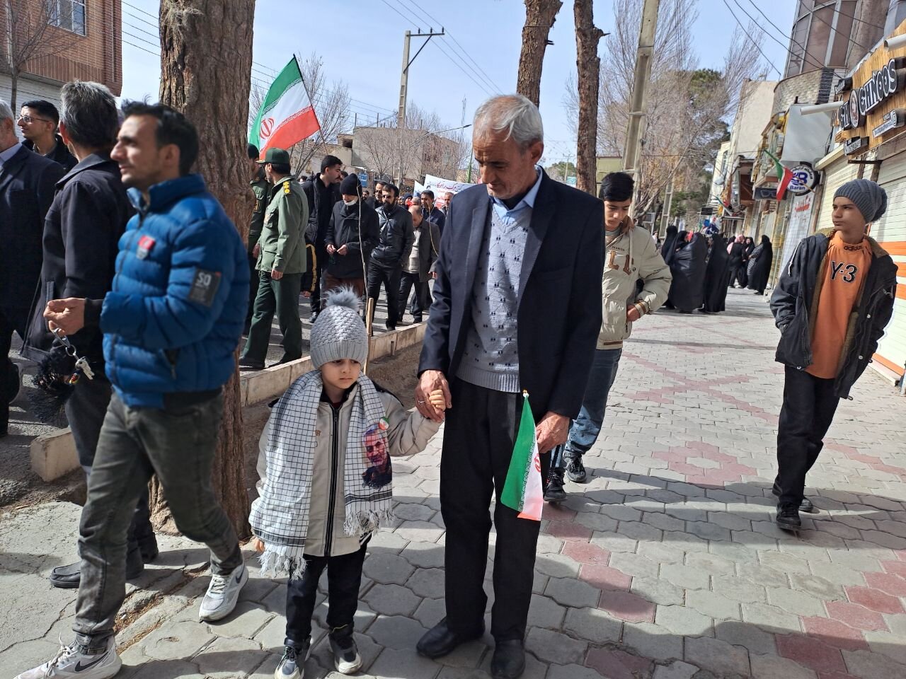 راهپیمایی ۲۲ بهمن شهرستان نایین