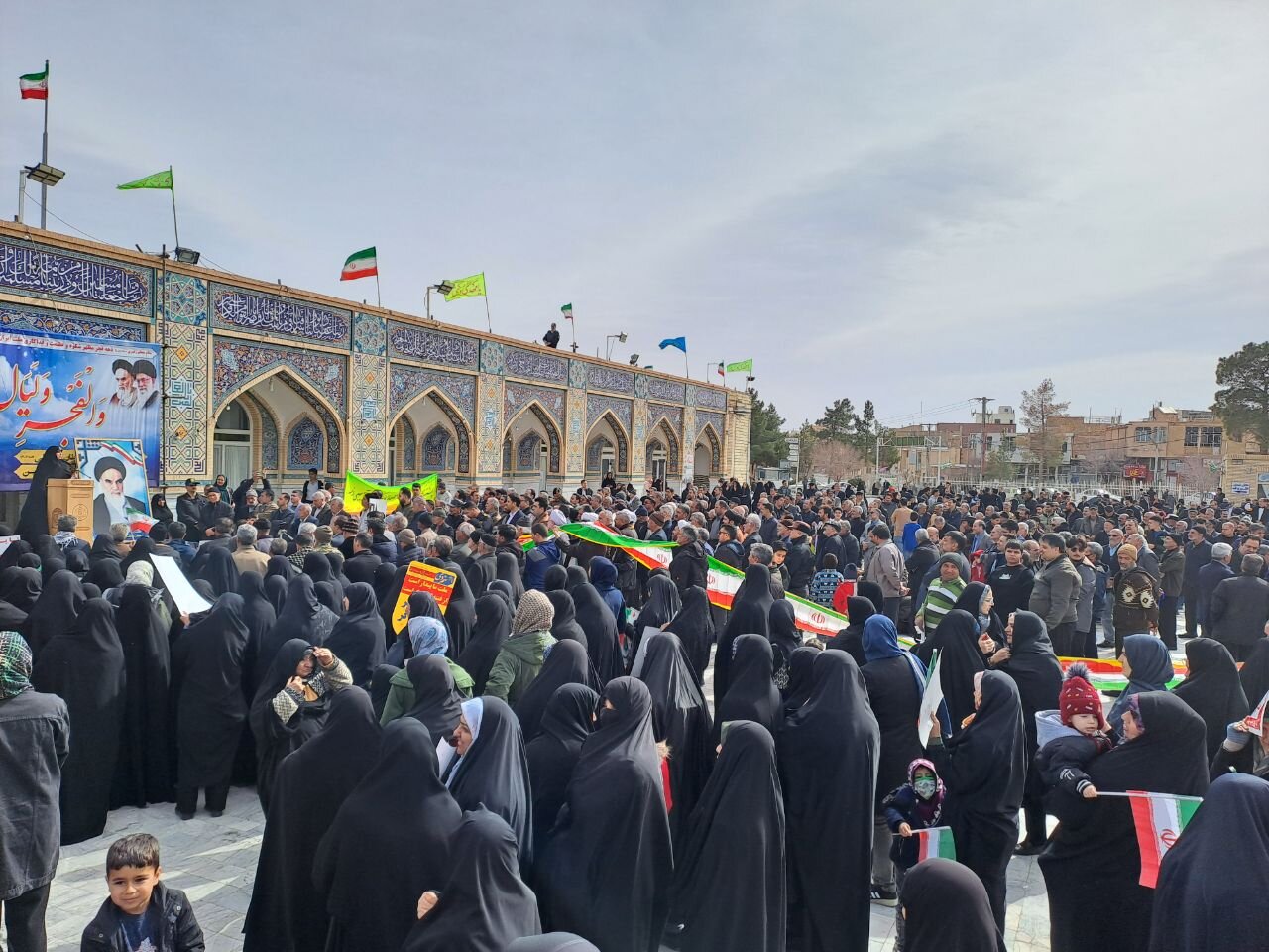 راهپیمایی ۲۲ بهمن شهرستان نایین