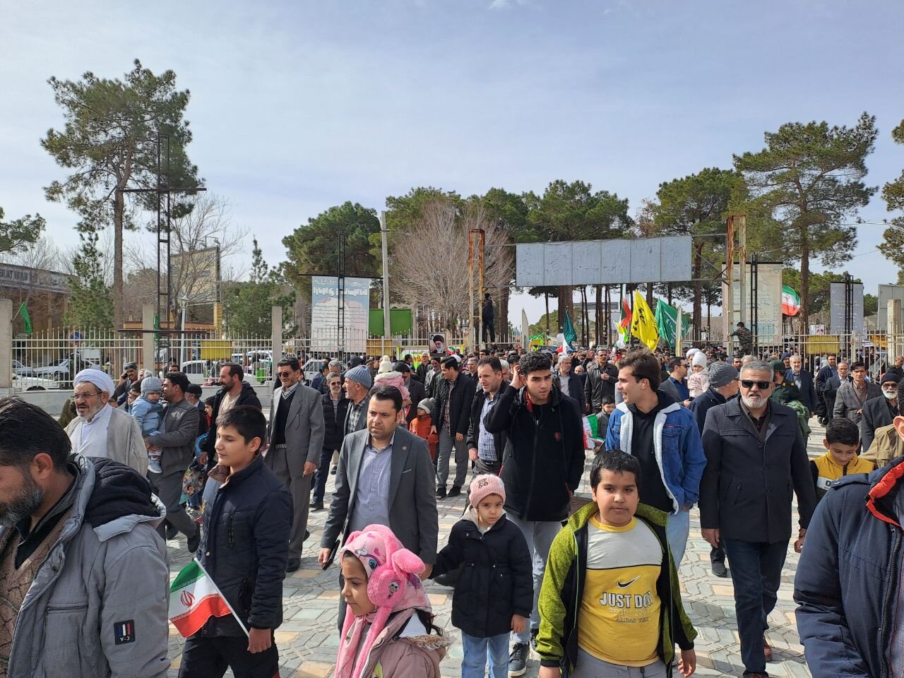 راهپیمایی ۲۲ بهمن شهرستان نایین